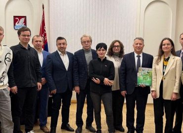 2 Участники встречи руководителей Союза развития наукоградов с главой и активом города Долгопрудного