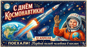 Happy Cosmonautics Day!