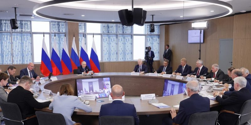 Заседание Совета по науке и образованию С Путиным